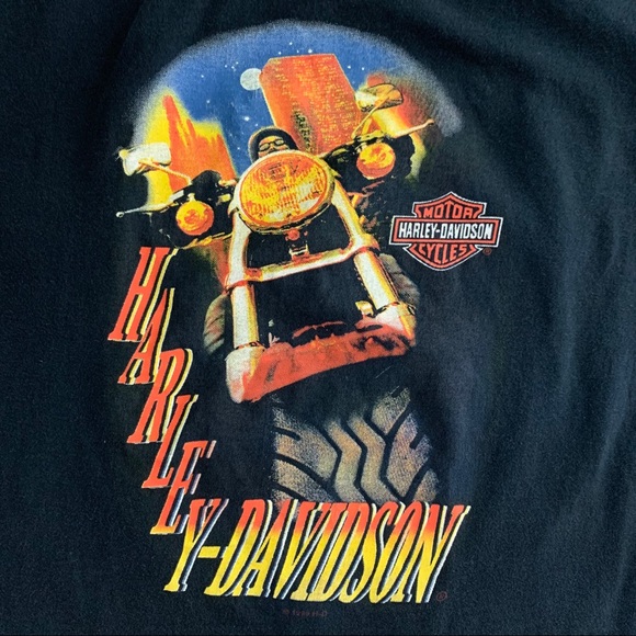 Vintage Y2K Harley-Davidson tee 100% cotton - Picture 2 of 9